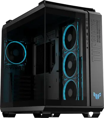 Kasë gaming ASUS TUF Gaming GT502 Horizon, mid tower, ARGB, e zezë