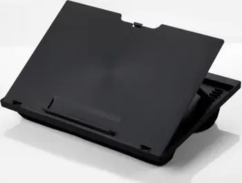 Mbajtëse laptopi Q-Connect KF14472, lartësi e rregullueshme, e zezë