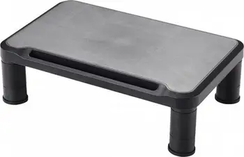 Mbajtëse monitori Q-CONNECT, 38x24cm, rregullim lartësie, e zezë