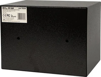 Kasafortë Blow SB-01, dry elektronik, me çelës rezervë, gri - 3