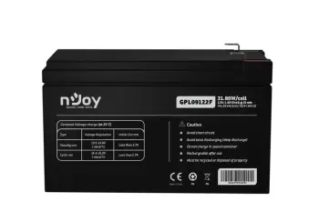 Bateri UPS nJoy GPL09122F, 12V, 9Ah, terminale F2