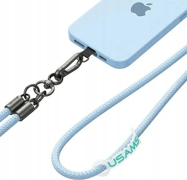 Shirit telefoni Usams Universal ZB282, 1.2m, blu - 2