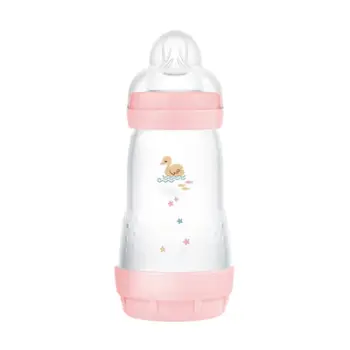 Biberon MAM Anti-Colic Perfect Start Sealife, 4 muaj+, silikon, 320ml