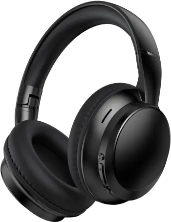 Kufje me Bluetooth Platinet PHB086B, over ear, pa tela, të zeza