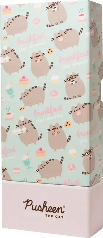 Mbajtëse lapsash dhe telefoni Pusheen Foodie Collection, karton i trashë, 22.5 x 9.5 x 4 cm, shumëngjyrëshe