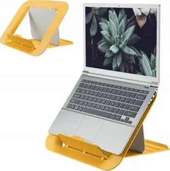 Mbajtëse laptopi Leitz Cosy Adjustable, ergonomike, e verdhë