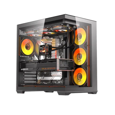 Kasë Darkflash Case C280, Mid-Tower, e zezë - 1