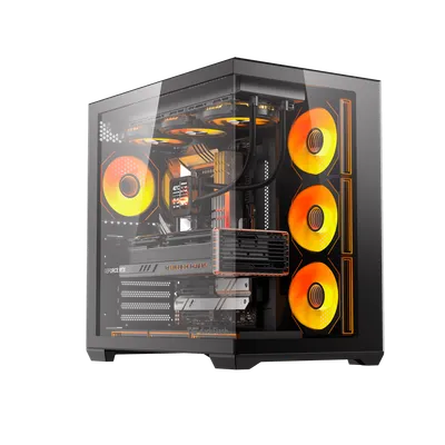 Kasë Darkflash Case C280, Mid-Tower, e zezë - 2