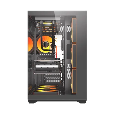 Kasë Darkflash Case C280, Mid-Tower, e zezë - 4