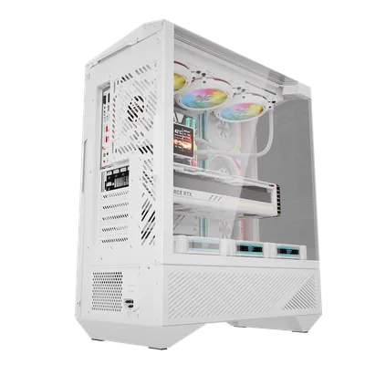 Kasë Darkflash Case DY460, Mid-Tower, e bardhë - 1
