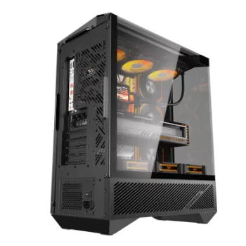 Kasë Darkflash Case DY460, Mid-Tower, e zezë