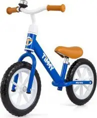 Bicikletë balancuese Milly Mally Timmy, 12", për fëmijë, blu navy