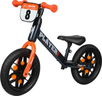 Biçikletë balancuese Qplay Player, 12", për fëmijë, portokalli