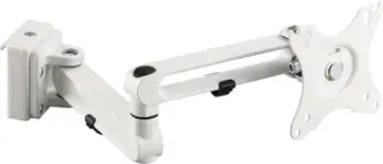 Mbajtëse monitori AlzaErgo Slatwall SWAS410, 17–32", deri 8kg, e bardhë