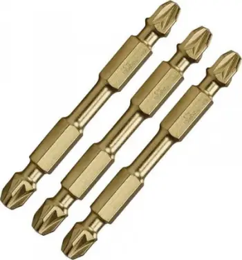 Bit kaçavide Makita PZ3-65mm, Pozidriv PZ3, 65mm, gri