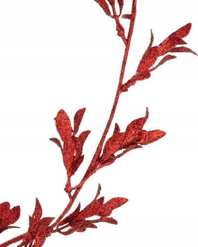 Bimë artificiale Atmosphera GDN, 180cm, gjethe plastike, e kuqe - 2