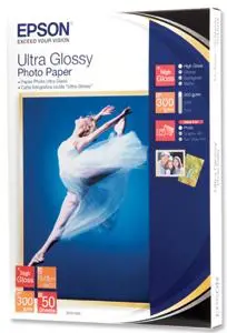 Letër fotografike Epson Photo Ultra 235A001, 13x18 cm, 300 g, 50 fletë