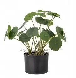 Bimë artificiale Bloomingville Copper, 30.5cm, me vazo të zezë