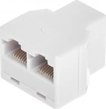 Splitter rrjeti Gembird RJ45-G/2RJ45-G, adaptor RJ45 në 2 RJ45, plastikë
