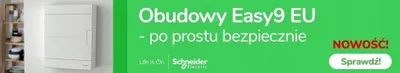 Kasetë shpërndarëse Schneider Easy9 EU IP40 1x12, 12 module, e bardhë - 2