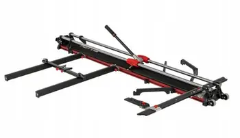 Prerëse pllakash Rubi HIT 1600 Plus RS, gjatësi pune 160 cm, profesionale, e zezë kuqe