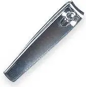 Prerëse thonjsh Top Choice 7019, madhësi mesatare, metal, ngjyrë argjendi