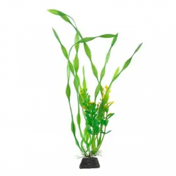 Bimë dekorative për akuarium Aqua Natura Laminaria, plastike, 20 cm, jeshile