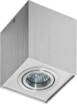 Spote tavanor Azzardo Eloy 1 AZ0991, GU10, metal, argjendtë