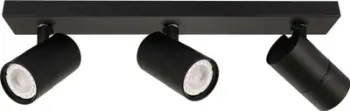 Spot tavani Netlighting Laconi, 3 drita, GU10, i zi