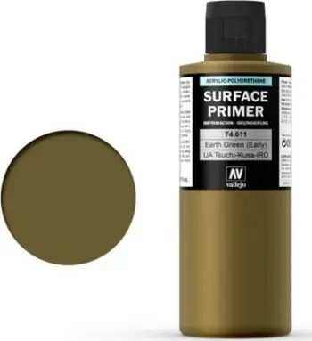 Primer poliuretani Vallejo AV 74611, IJA Tsuchi Kusa Iro, 200 ml