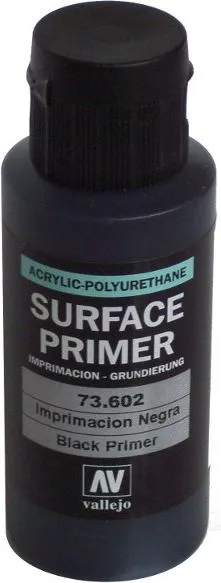 Primer akrilik Vallejo Surface Primer VJP73602, 60ml, i zi - 1