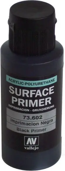 Primer akrilik Vallejo Surface Primer VJP73602, 60ml, i zi