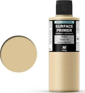 Primer poliuretani Vallejo Val74613, bazë Desert Tan, 200ml