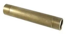Ekstension bronzi TDM BRASS 105M 1275, 1/2", 75mm, metalik