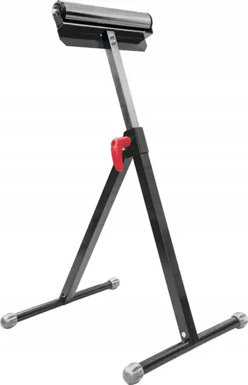 Mbajtëse palosëse pune Einhell Folding Support Sawhorse 49785910, lartësi e rregullueshme, çelik, e zezë