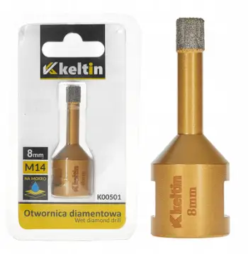 Bit diamanti wet Keltin K00501, 8mm, M14, ari