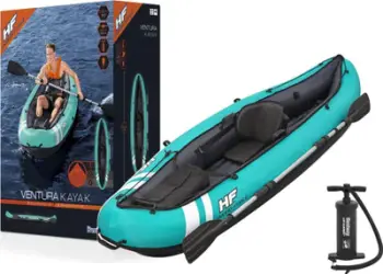 Kayak i fryrë Bestway 65118, 280 x 86 x 40 cm, 2 persona, jeshil