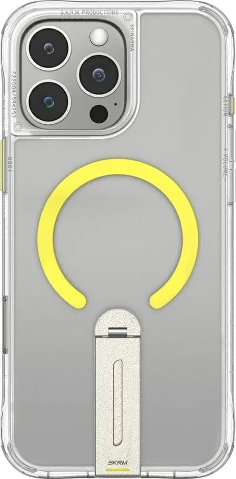 Këllëf telefoni Skinarma Helix për iPhone 16 Pro Max, me magnet MagSafe, transparent - 1