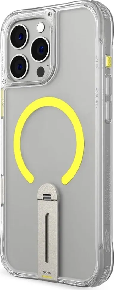 Këllëf telefoni Skinarma Helix për iPhone 16 Pro Max, me magnet MagSafe, transparent - 3