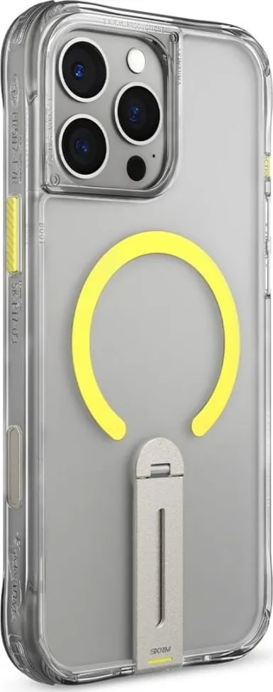 Këllëf telefoni Skinarma Helix për iPhone 16 Pro Max, me magnet MagSafe, transparent - 5