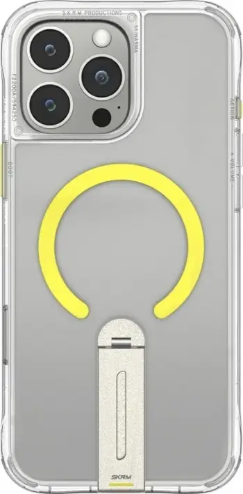 Këllëf telefoni Skinarma Helix për iPhone 16 Pro Max, me magnet MagSafe, transparent