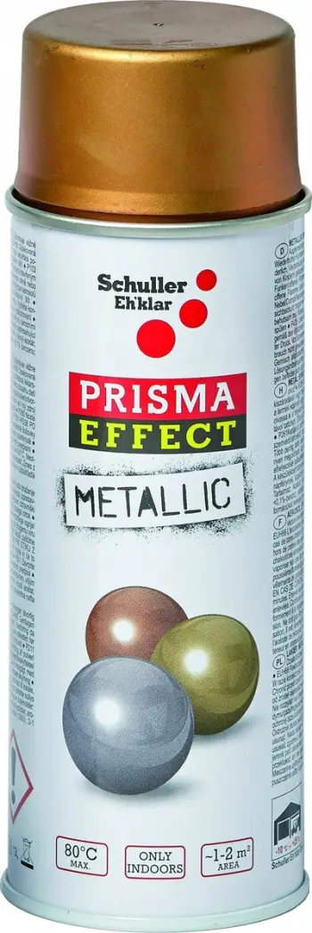 Spray bojë metalike Schuller Metallic Pro, efekt bakri, 400 ml