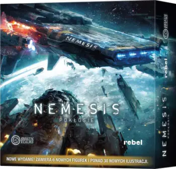 Ekspansion loje tavoline Rebel Nemesis Aftermath, 1 5 lojtarë, edicioni polak, shumëngjyrësh