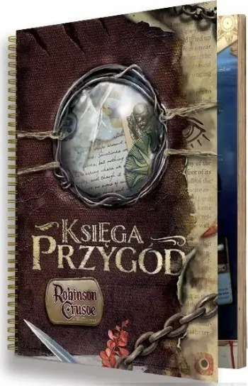 Ekspansion lojë tavoline Robinson Crusoe Book of Adventures, libër skenarësh, bashkëpunuese, për të gjitha edicionet
