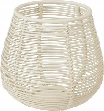 Mbajtëse qirinjsh Home Styling Collection, metal, e bardhë