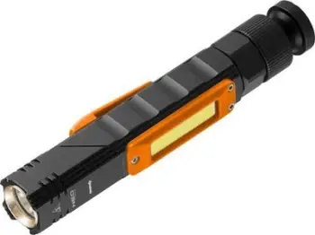 Elektrik dore Neo Flashlight, 300 lm, USB i rikarikueshëm, i zi