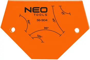 Kënd magnetik saldimi Festa, 70x102x14mm, kapacitet 11kg, i kuq