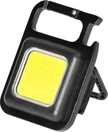 Elektrik dore mini LED COB, 4W, 400lm, bateri rikarikueshme 500mAh