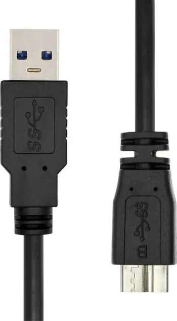 Kabllo USB ProXtend USB A në Micro B, 3.2 Gen 1, 1m, e zezë