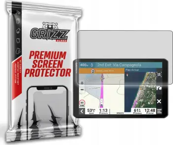Fletë mbrojtëse mat GrizzGlass PaperScreen Garmin Camper, anti reflektim, rezistente ndaj gërvishtjeve, transparente